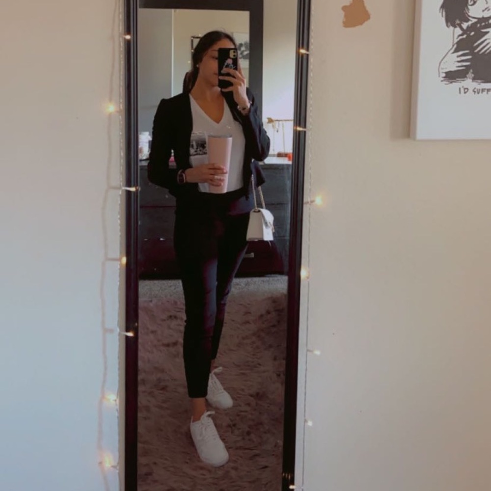 Black light weight blazer